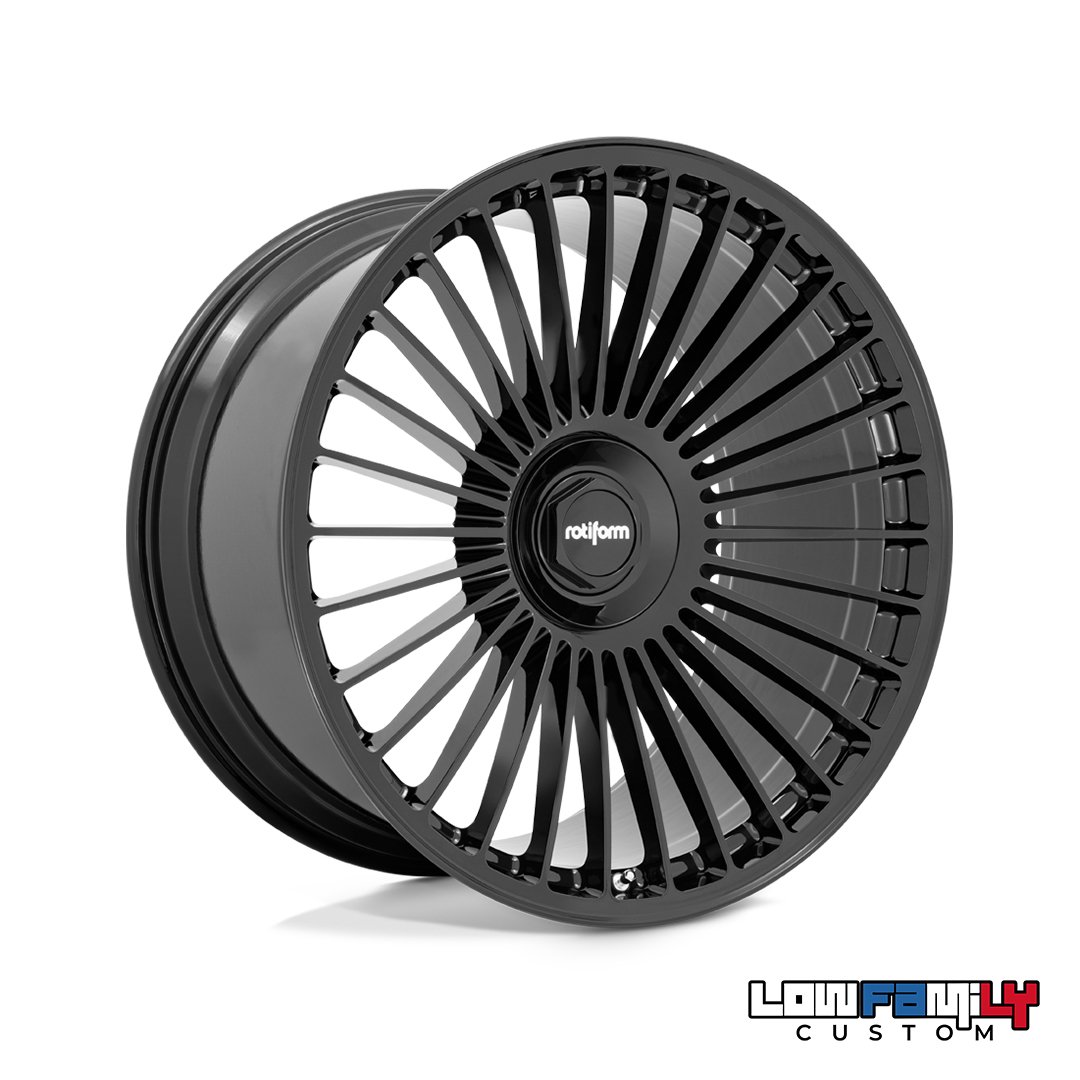 Rotiform GRZ 24x10" 5X112/5X120 ET25, Gloss Black