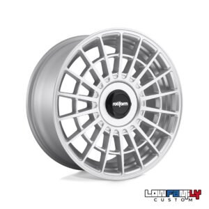 Rotiform LAS-R 19x10" 5X112/5X114.3 ET25, Gloss Silver