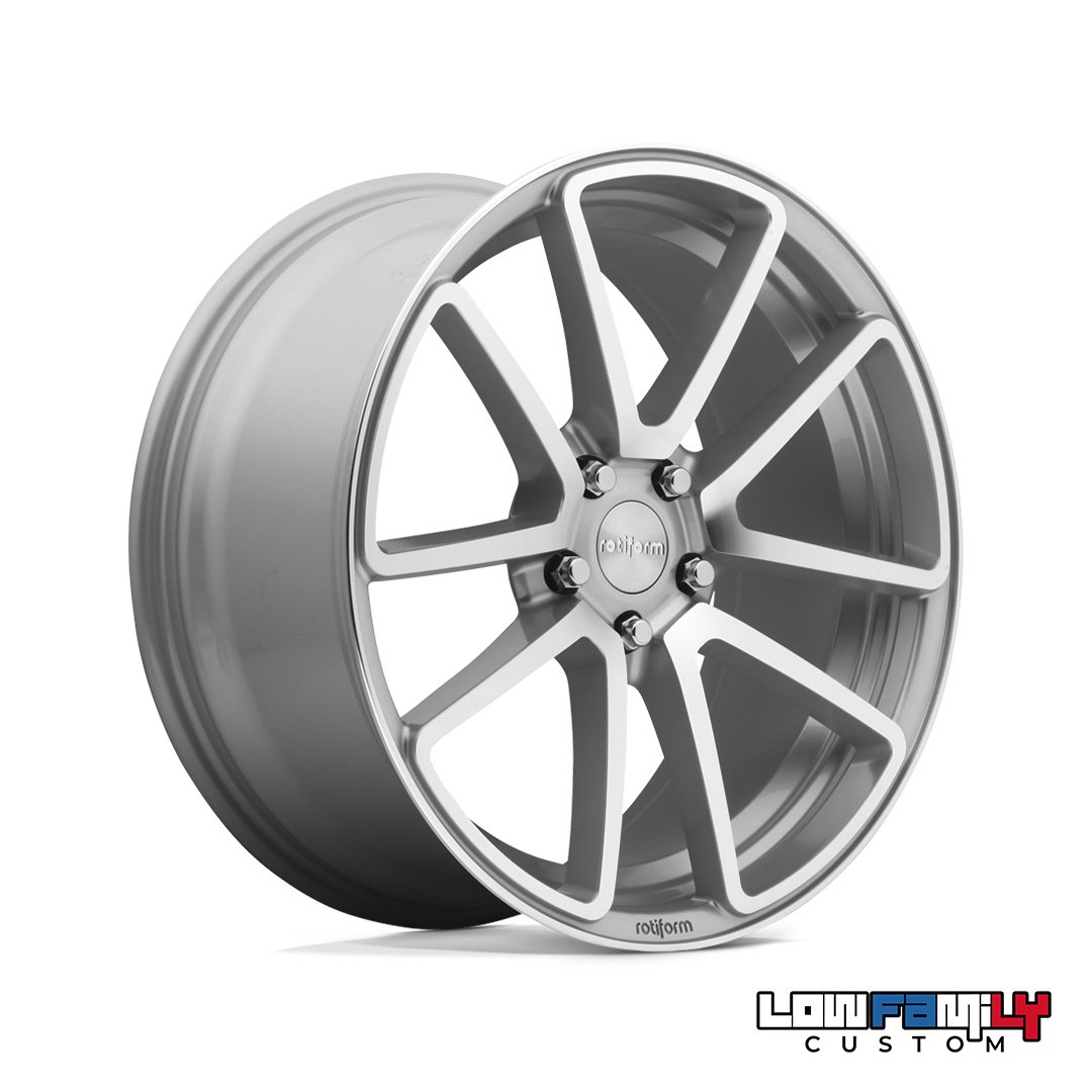 Rotiform SPF 19x8,5" 5X112 ET45, Gloss Silver Machined