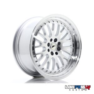 Japan Racing JR-10 17x8" 4x100/4x114.3 ET35, Silver Machined Face