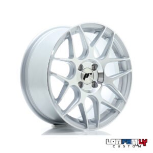 Japan Racing JR-18 16x7" 4x100 ET35, Silver Machined Face