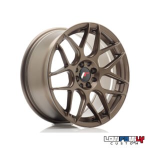 Japan Racing JR-18 17x8" 4x100/4x108 ET25, Matt Bronze