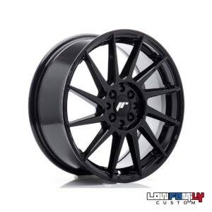Japan Racing JR-22 17x7" 4x100/4x114.3 ET40, Glossy Black