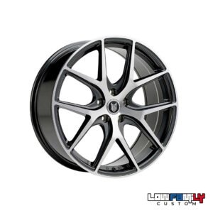 Fox Wheels ALPHA 18x8" 5x108 ET42, Liquid Metal Polish