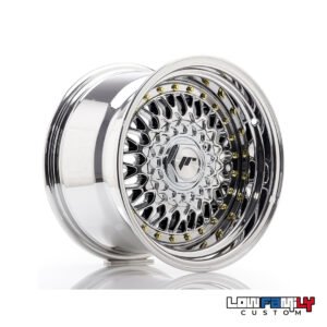 Japan Racing JR-09 15x9" 4x100/4x108 ET10, Chrome