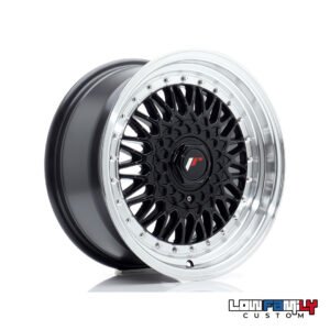 Japan Racing JR-09 16x7,5" 4x100/4x108 ET25, Gloss Black Machined Lip