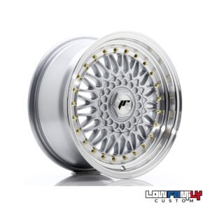 Japan Racing JR-09 16x7,5" 4x100/4x108 ET25, Silver w/Machined Lip