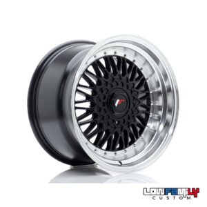 Japan Racing JR-09 17x10" 5x112/5x120 ET20, Gloss Black Machined Lip