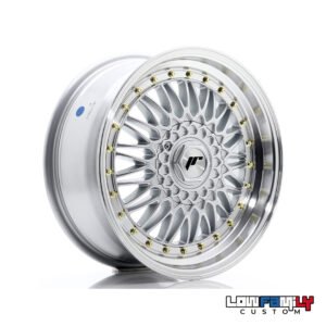 Japan Racing JR-09 17x7,5" 4x100/4x114.3 ET35, Silver w/Machined Lip
