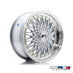 Japan Racing JR-09 17x7,5" 5x112/5x120 ET35, Silver w/Machined Lip