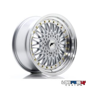 Japan Racing JR-09 17x8,5" 5x108/5x112 ET35, Silver w/Machined Lip