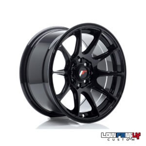 Japan Racing JR-11 15x8" 4x100/4x114.3 ET25, Gloss Black