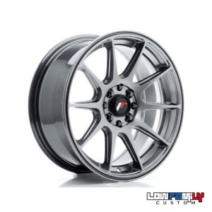 Japan Racing JR-11 16x7" 4x100/4x114.3 ET30, Hyper Black