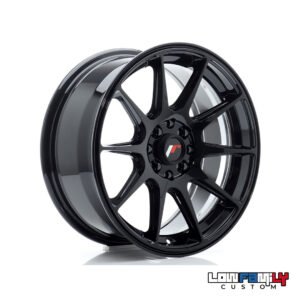 Japan Racing JR-11 16x7" 5x100/5x114.3 ET30, Gloss Black