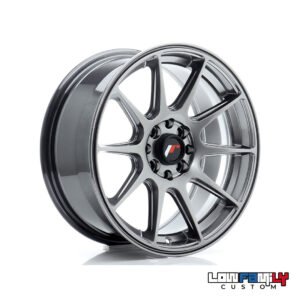 Japan Racing JR-11 16x7" 4x100/4x108 ET25, Hyper Black
