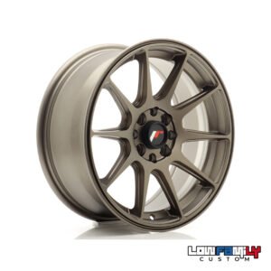 Japan Racing JR-11 16x7" 4x100/4x108 ET25, Matt Bronze
