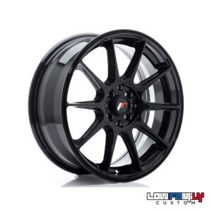 Japan Racing JR-11 17x7" 4x100/4x114.3 ET35, Gloss Black