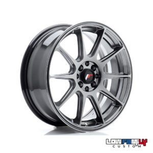 Japan Racing JR-11 17x7" 5x100/5x108 ET35, Hyper Black