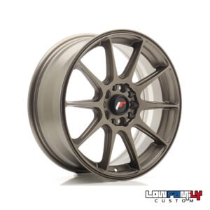 Japan Racing JR-11 17x7" 5x100/5x108 ET35, Matt Bronze