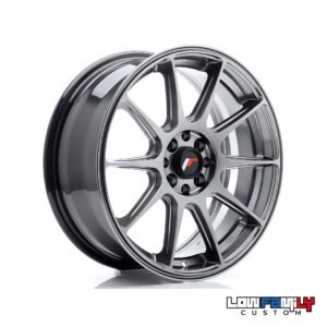 Japan Racing JR-11 17x7" 4x100/4x108 ET25, Hyper Black