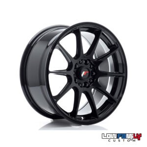 Japan Racing JR-11 17x8" 5x100/5x108 ET35, Gloss Black