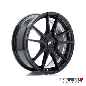 Japan Racing JR-21 17x7" 5x114.3 ET40, Gloss Black