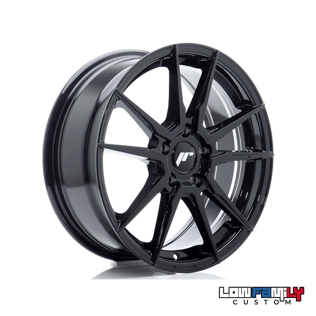 Japan Racing JR-21 17x7" 5x114.3 ET40, Gloss Black