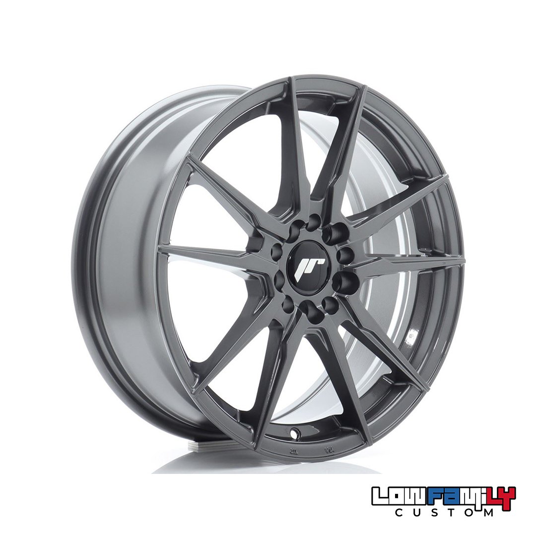 Japan Racing JR-21 17x7" 5x108/5x112 ET40, Hyper Gray