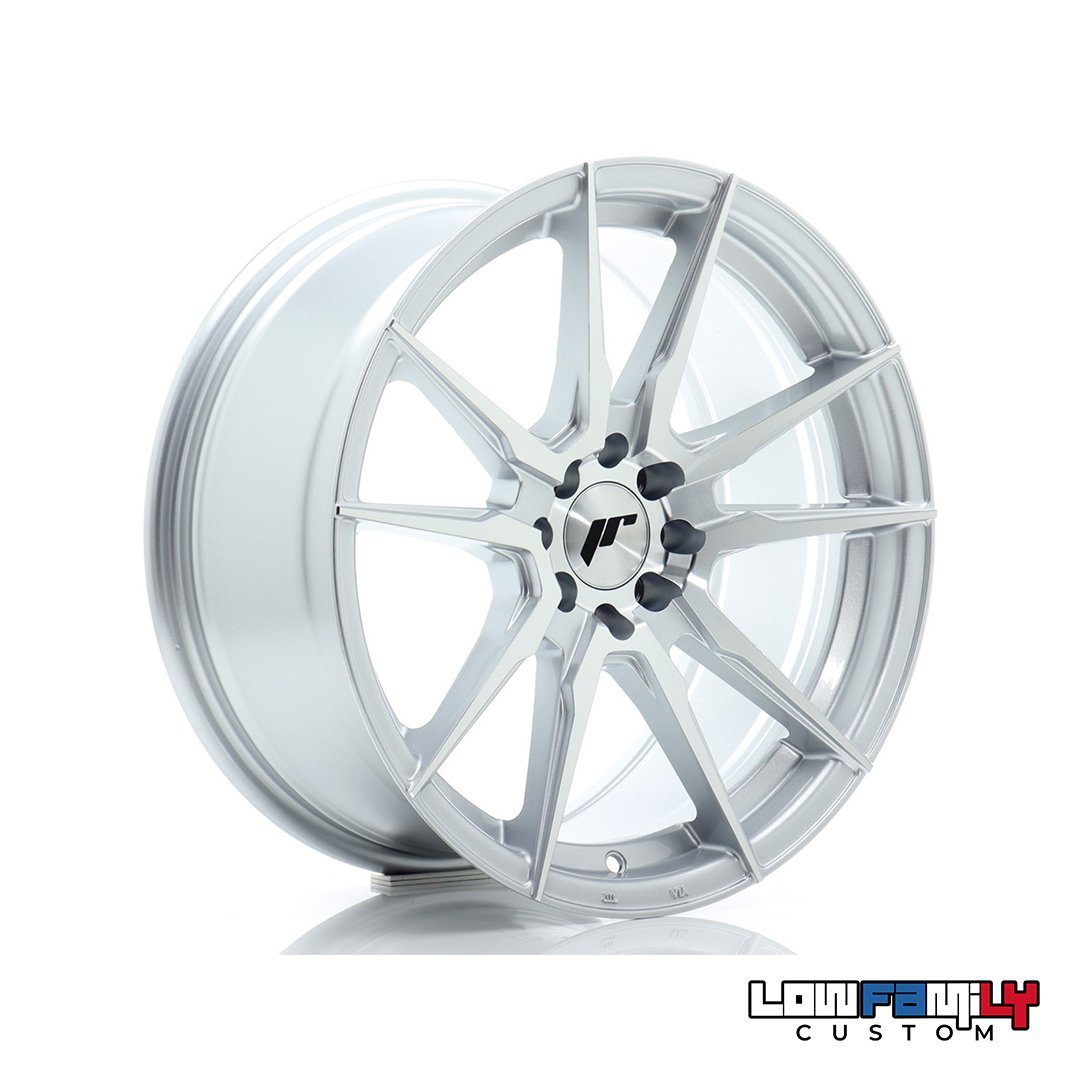 Japan Racing JR-21 17x8" 4x100/4x114.3 ET35, Silver