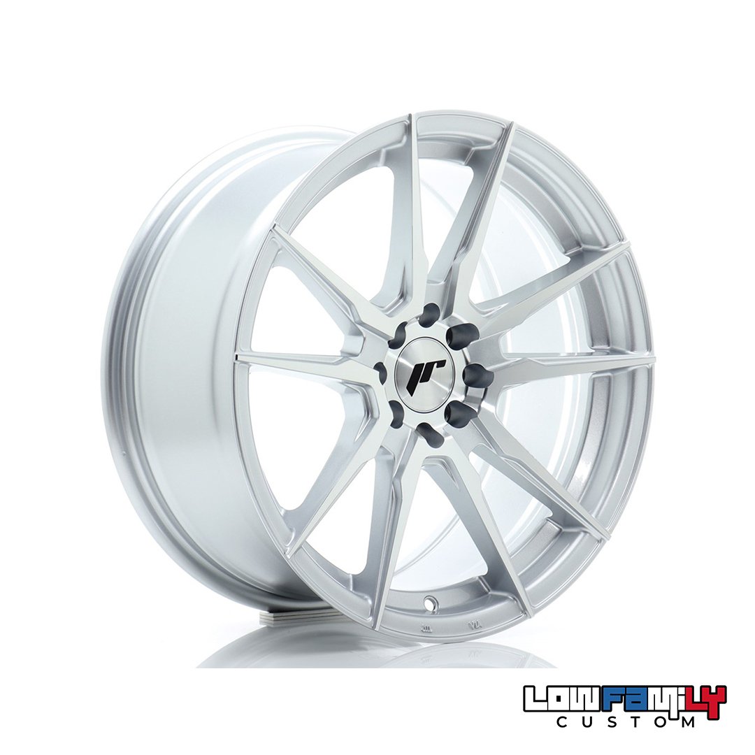 Japan Racing JR-21 17x8" 4x100/4x108 ET25, Silver