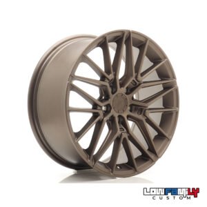 Japan Racing JR-38 18x8" 5x112 ET42, Matt Bronze
