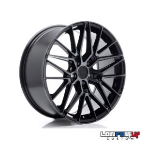 Japan Racing JR-38 19x8" 5x112 ET40, Black Machined Tinted Face