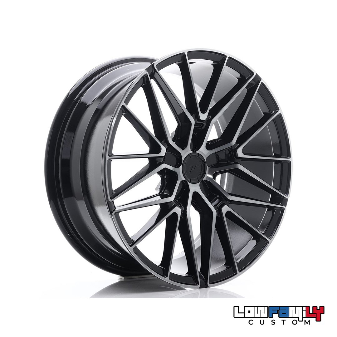 Japan Racing JR-38 19x8,5" 5x120 ET35, Black Brushed Tinted Face