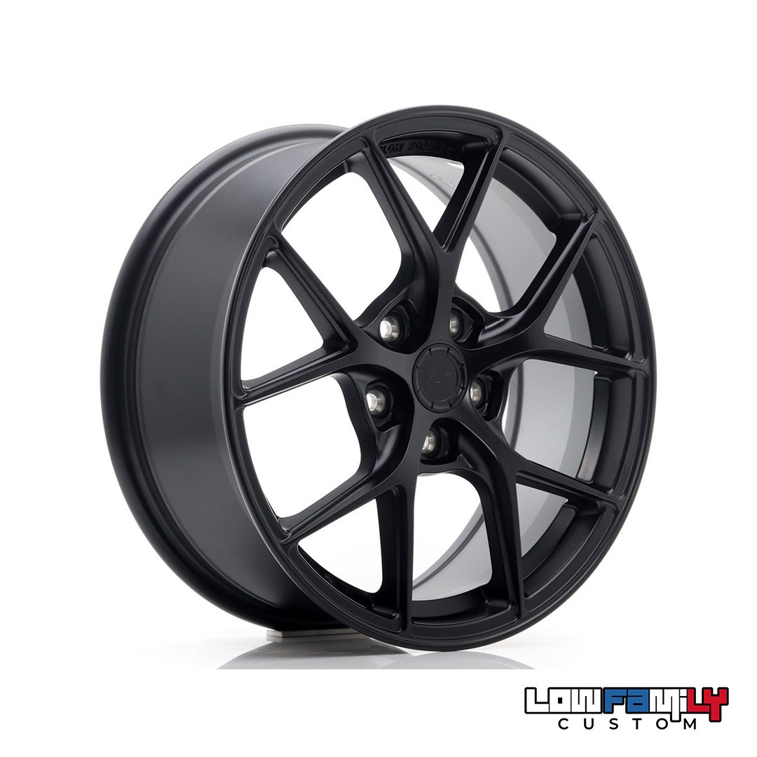 Japan Racing SL-01 17x7" 5x114.3 ET40, Matt Black