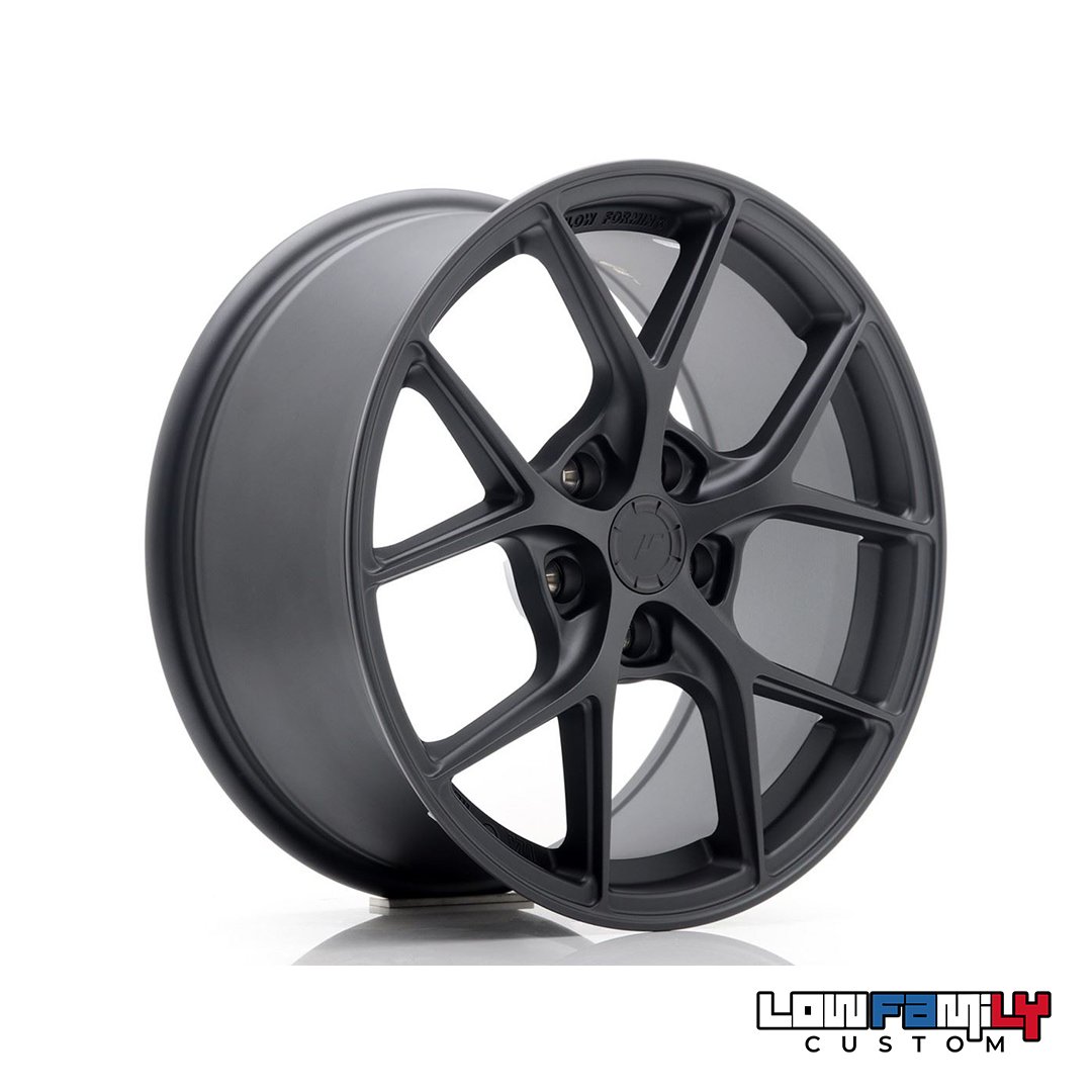 Japan Racing SL-01 17x8" 5x100 ET35, Matt Gun metal