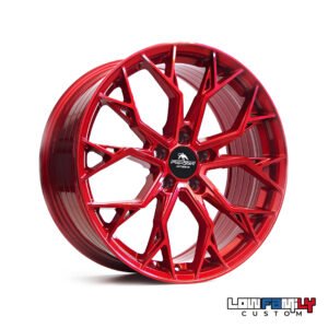 Forzza Wheels Titan 18x8" 5x108 ET42, Candy Red