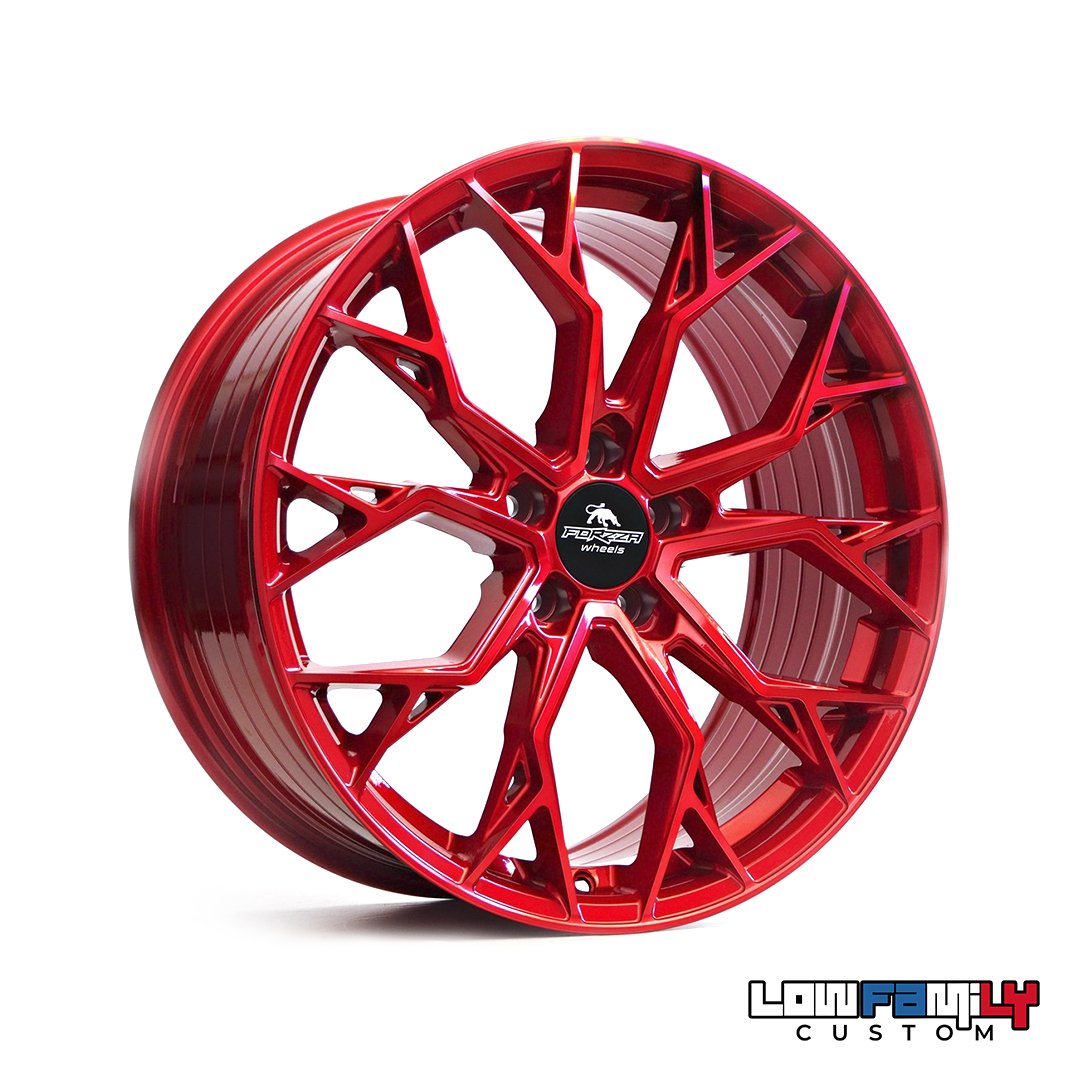 Forzza Wheels Titan 18x8" 5x112 ET42, Candy Red