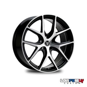 Fox Wheels ALPHA 17x7,5" 5x108 ET40, Black Polish