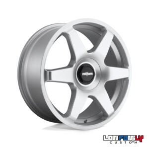 Rotiform SIX 18x8,5" 5X114.3/5X120 ET35, Gloss Silver