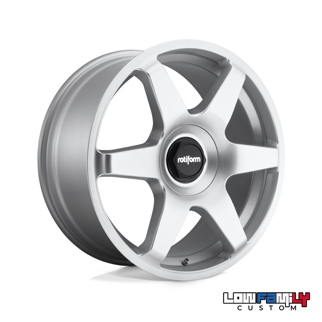 Rotiform SIX 18x8,5" 5X114.3/5X120 ET35, Gloss Silver