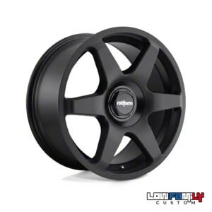 Rotiform SIX 20x9" 6X114.3 ET30, Satin Black