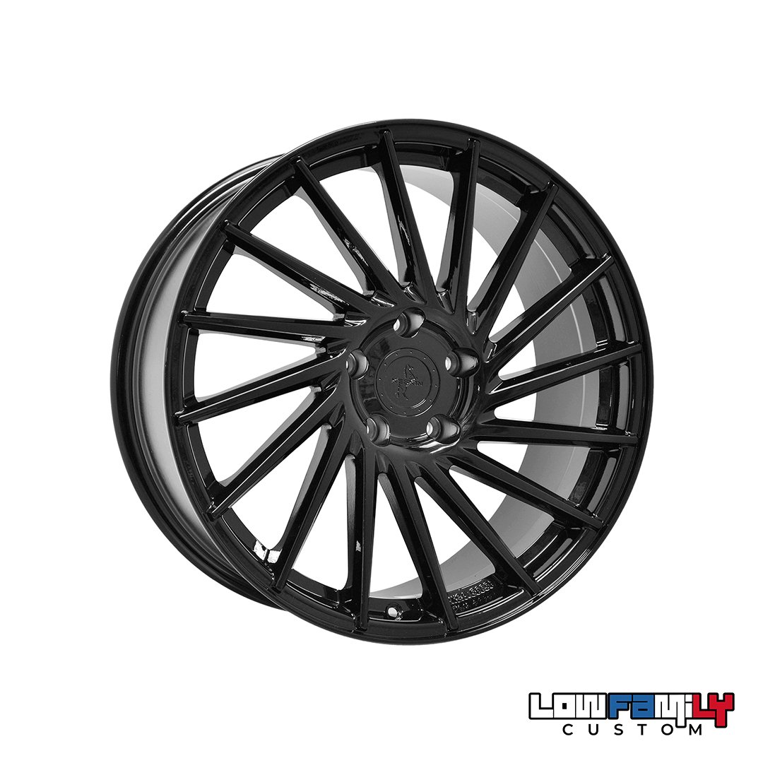 Keskin Wheels KT17 18x8" 5x112 ET30, Black Painted