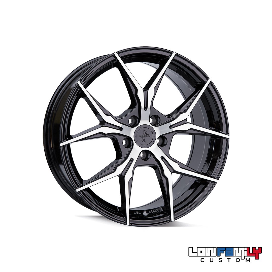 Keskin Wheels KT19N 19x8,5" 5x112 ET30, Black Front Polish