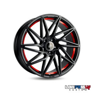Keskin Wheels KT20 19x8,5" 5x112 ET45, Matt Black Red Inside