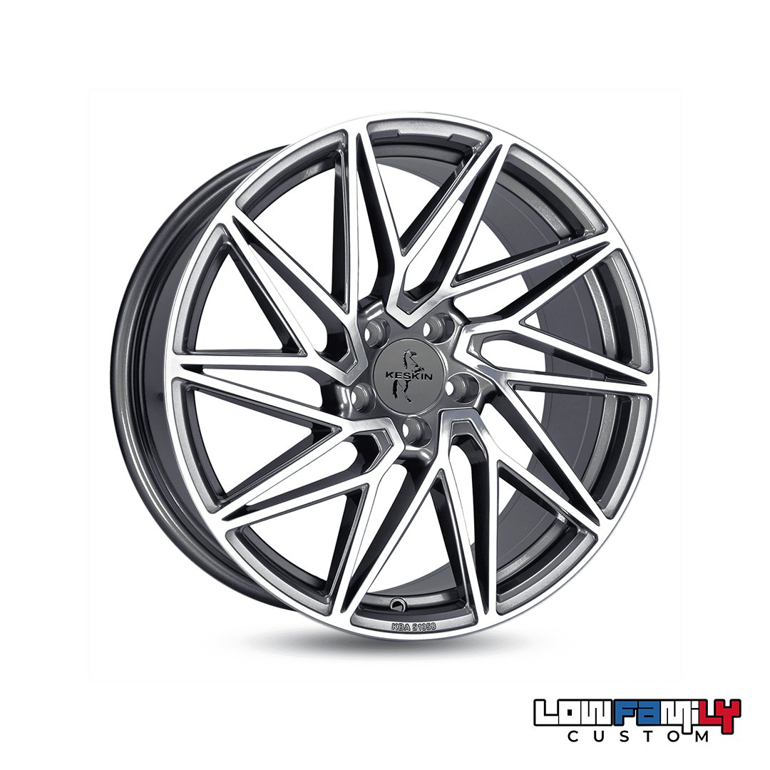 Keskin Wheels KT20 19x8,5" 5x114.3 ET40, Palladium Front Polish