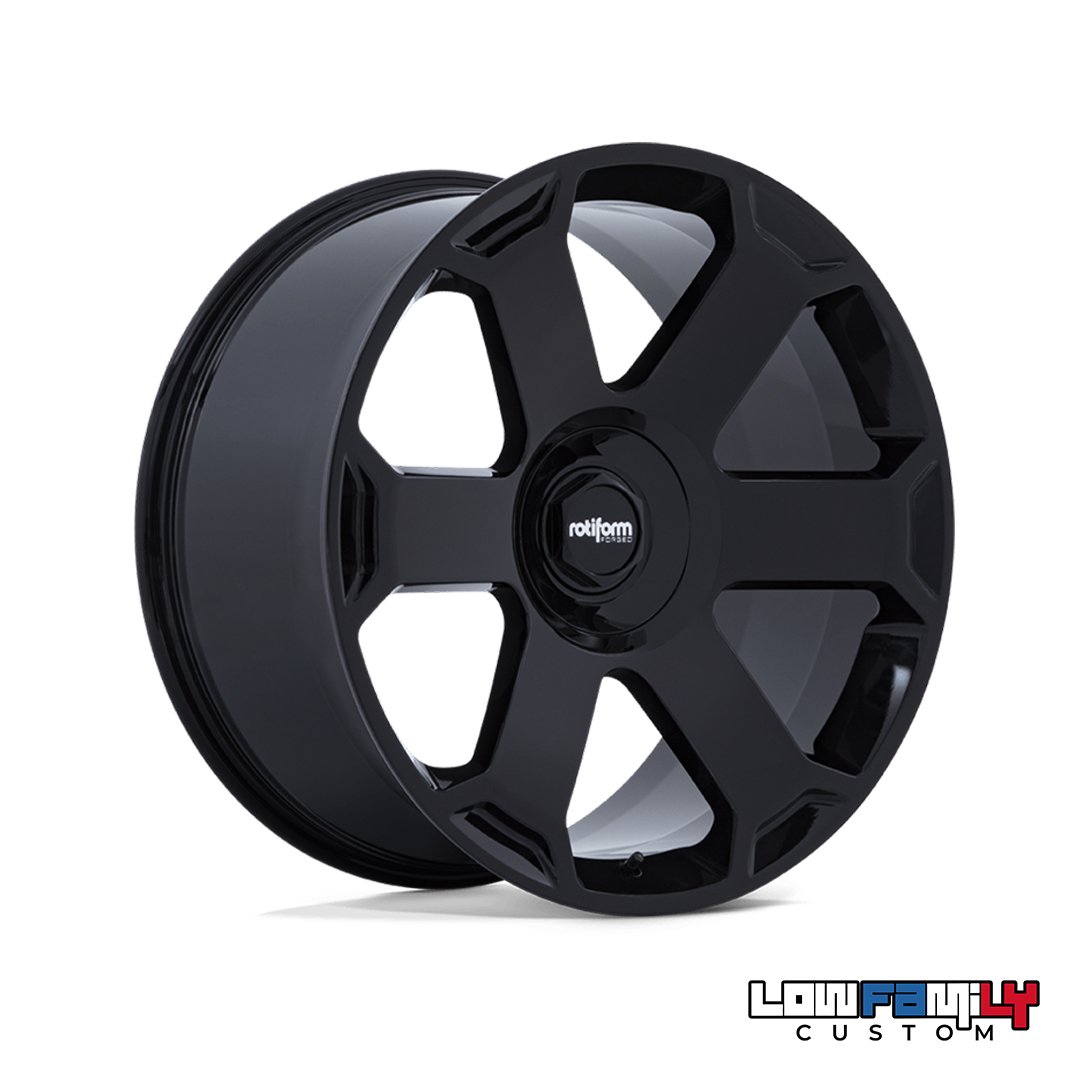 Rotiform AVS 22x10,5" 5X112 ET10, Gloss Black