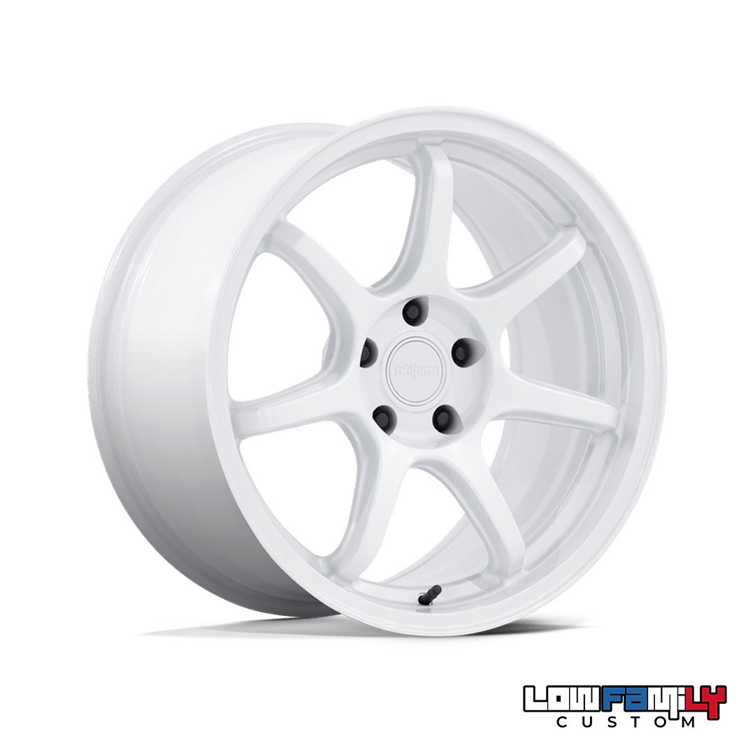 Rotiform BPU 18x9,5" 5X100 ET38, Gloss White