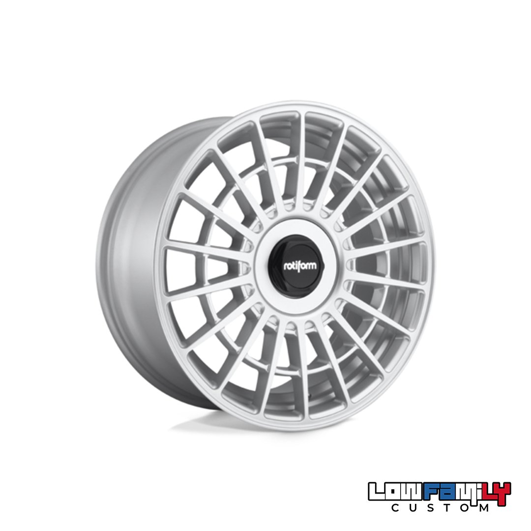 Rotiform LAS-R 17x8" 4X100/4X114.3 ET40, Gloss Silver