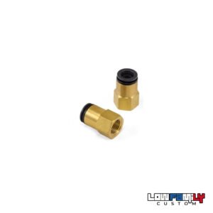 Raccord Air Lift Performance droit – 1/8" FNPT x 1/4" PTC