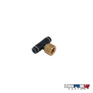 Raccord Air Lift Performance en T – 1/4" FNPT x 1/4" PTC
